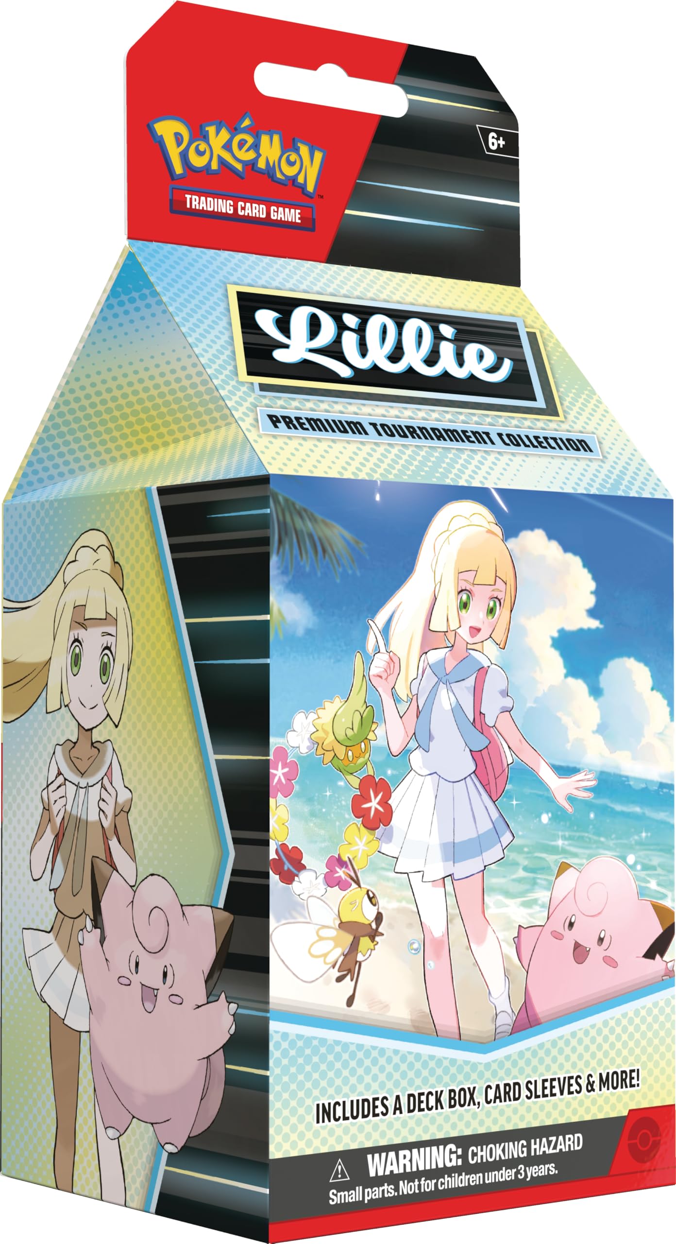 Pokemon Lillie premium foil promo card featuring Clefairy ex for strategic battles