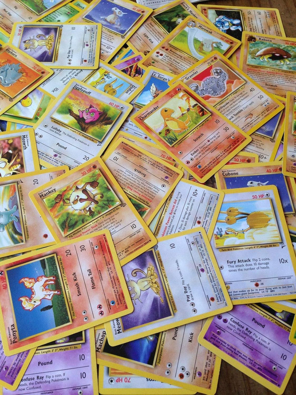 Pokemon Lot 40: 40 first-gen cards for collection and trading