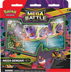 Pokémon Mega Battle Deck featuring Mega Gengar ex for quick-start battles