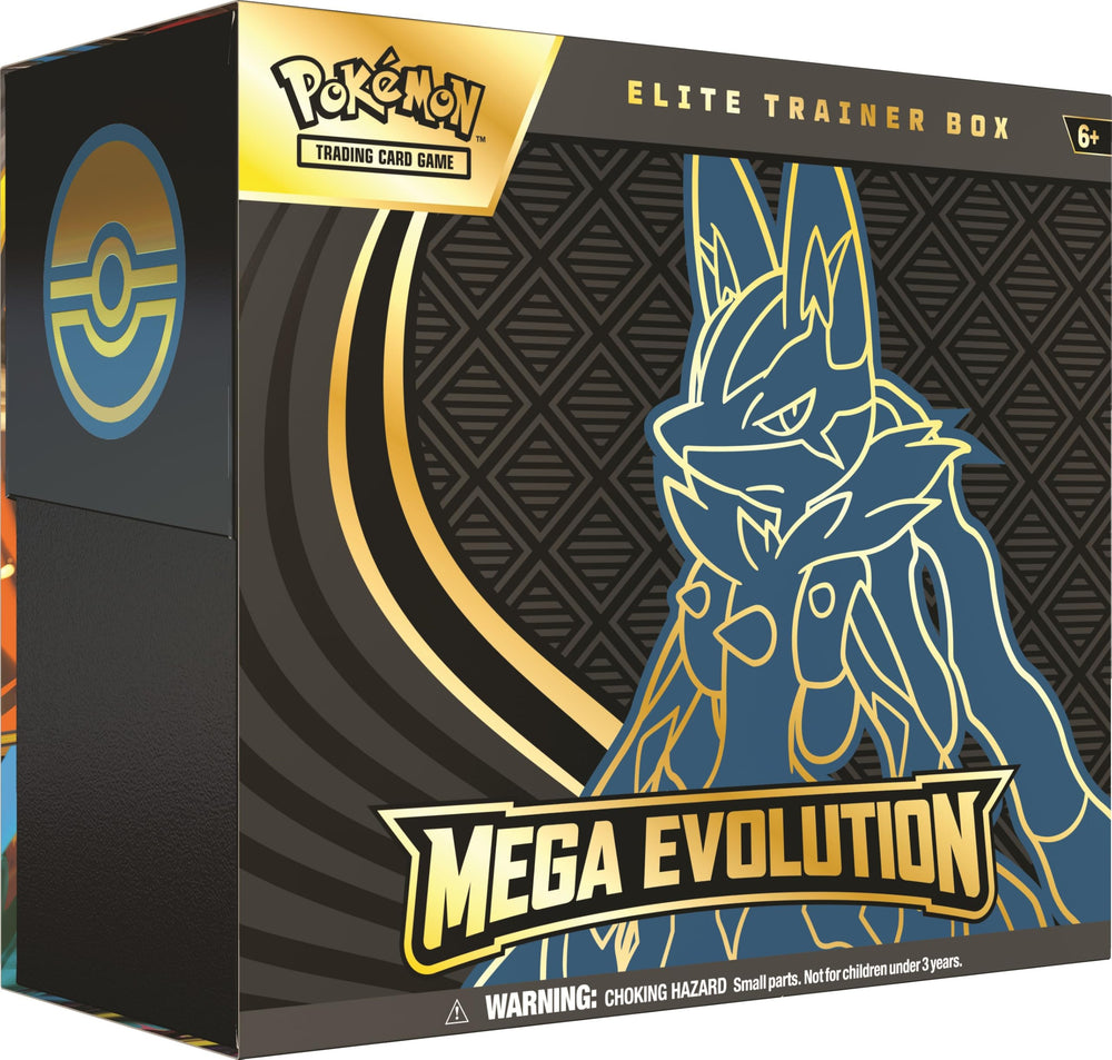 Pokémon Mega Evolution ETB sleeves protect cards during intense play