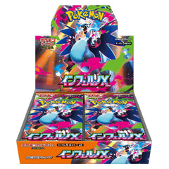 Pokémon Mega Evolutions Inferno X booster box pack for collectors.
