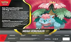 The oversized lenticular Mega Venusaur ex promo adds dynamic visuals to any collection.