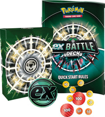 Deck box from the Melmetal ex Battle Deck keeps cards organized.