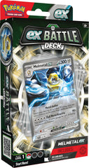 Pokemon Melmetal ex Battle Deck front card ready for battle.
