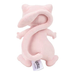 Pokémon Mew plush eight-inch face detail, captures cute expression for photos