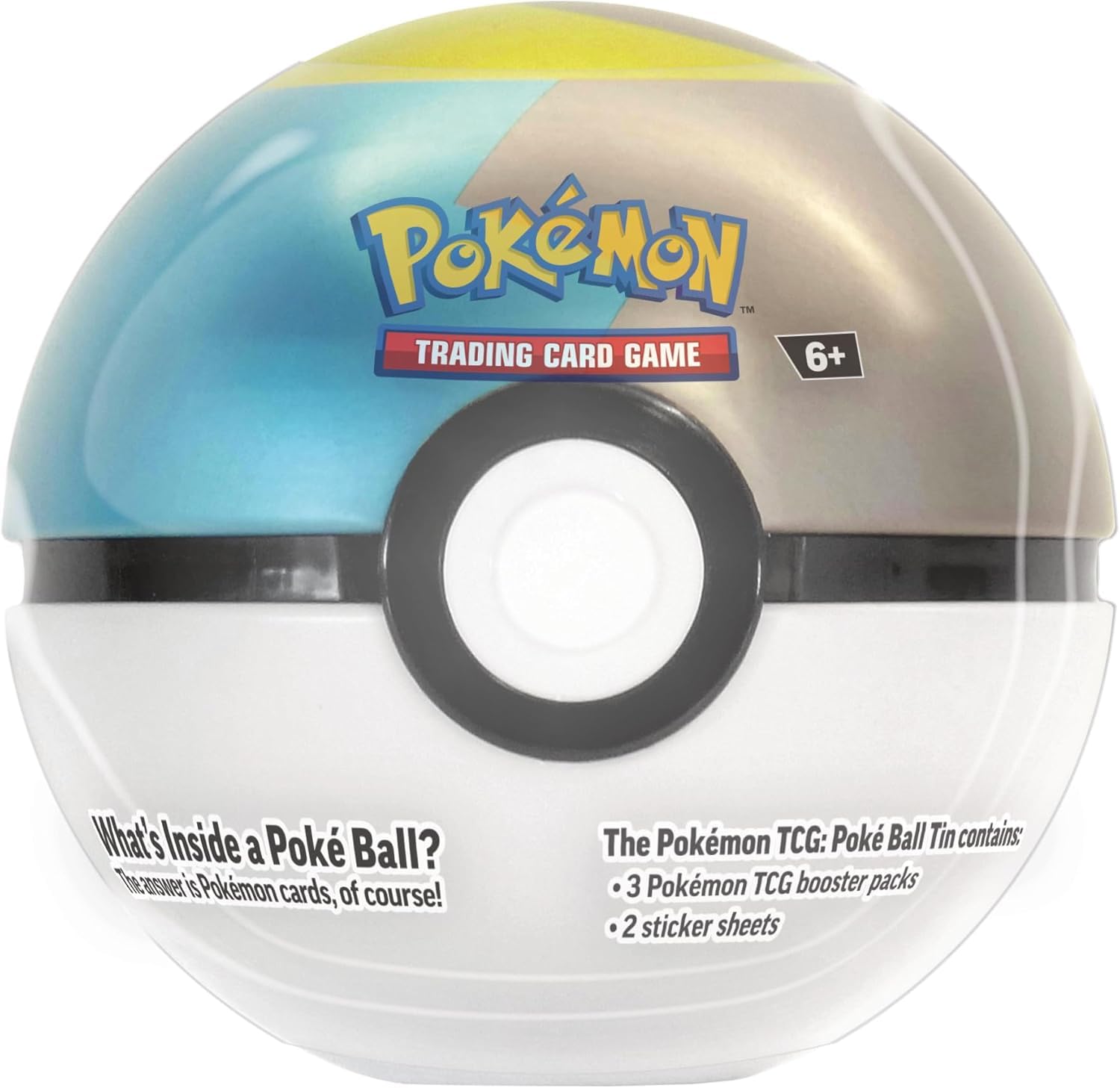 Pokemon Moon Poke Ball Tin with booster packs, ideal for collectors and players