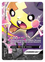 Pokemon Morpeko V-Union assembly pieces enabling authentic unison strategies.