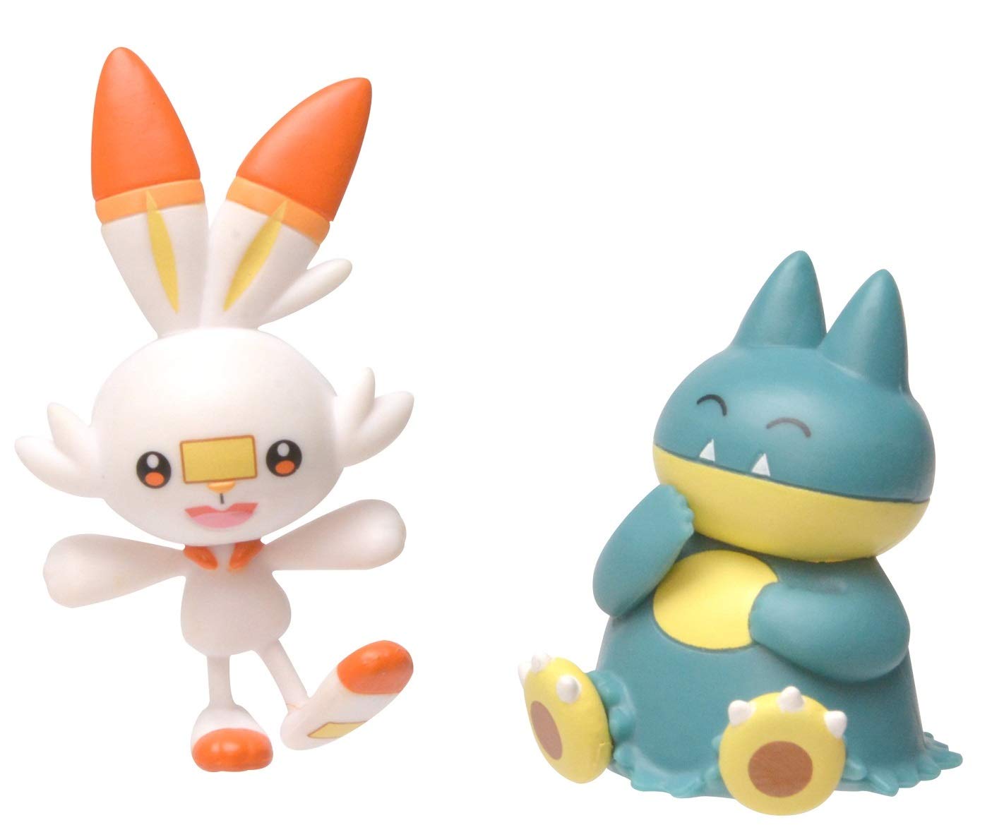 Pokemon Munchlax 2in figure in a dynamic pose for display and imaginative play.