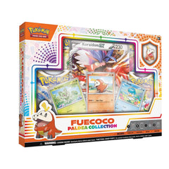 Pokémon Paldea Fuecoco foil promo card for collection display and trading