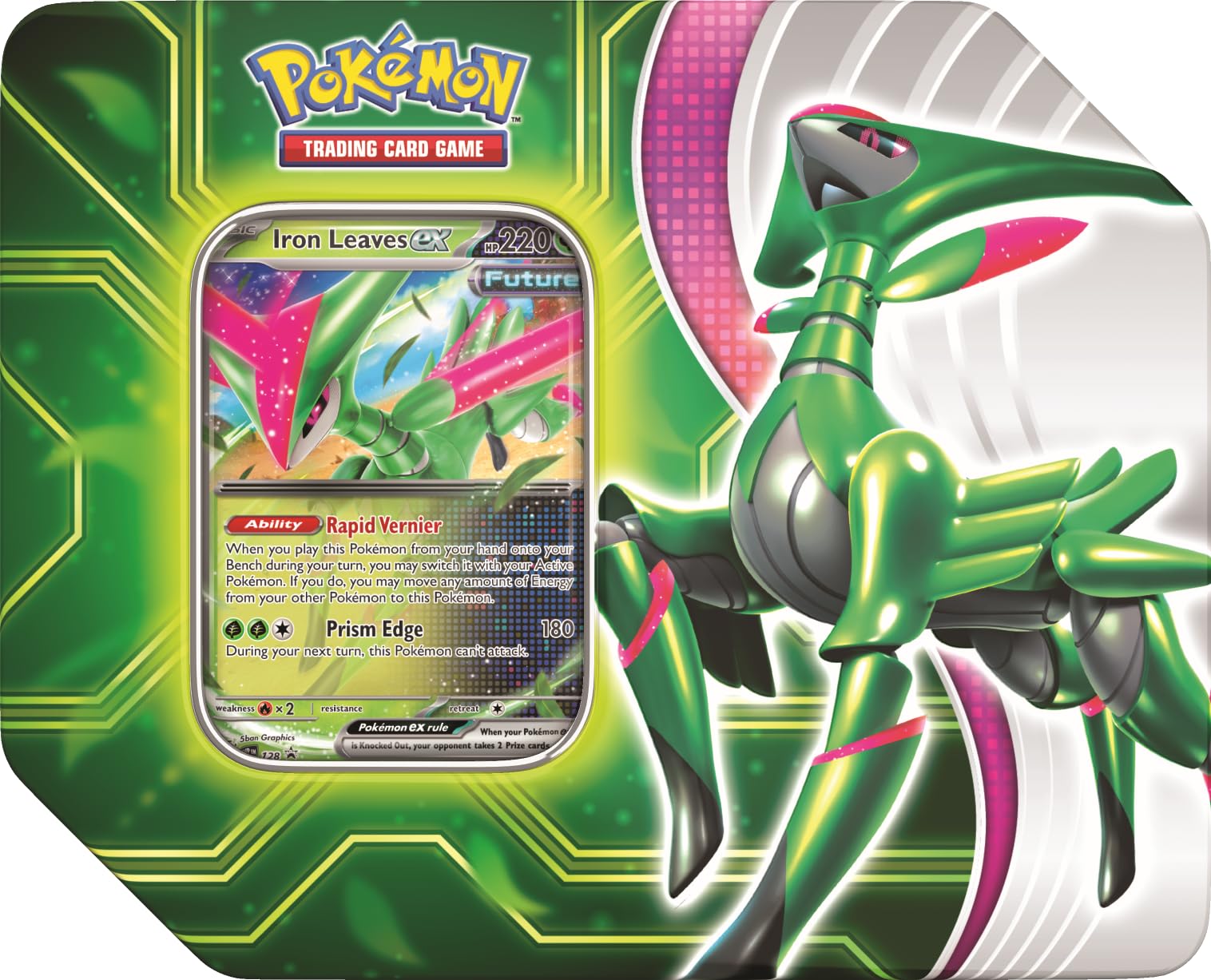 Pokémon Paradox Clash Tin code card for Pokémon TCG Live online play