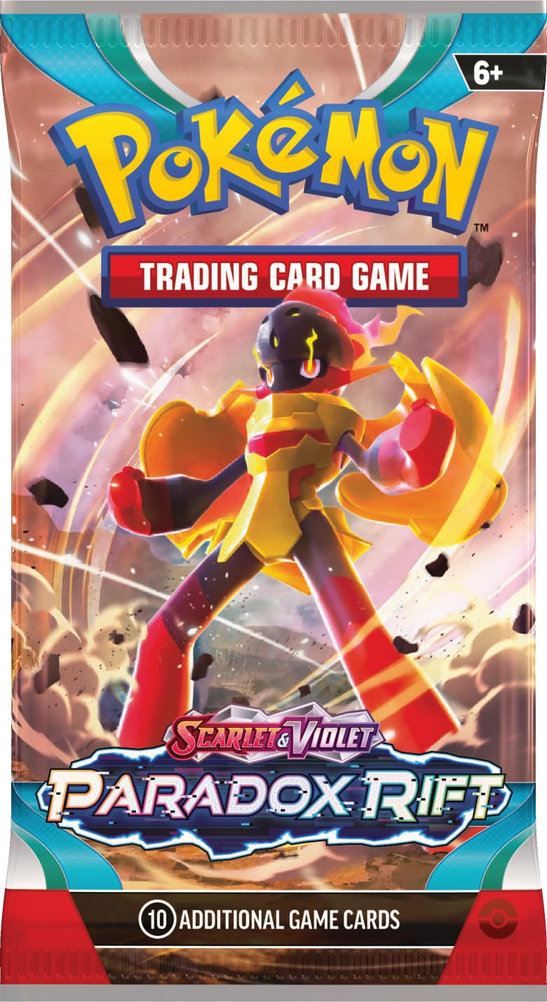 Pokémon Paradox Rift booster bundle ancient ex imagery emphasizes rare collectible potential