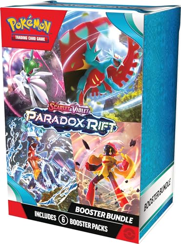 Pokémon Paradox Rift booster bundle packs spread highlights included booster packs