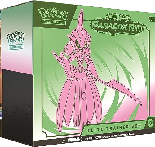Pokémon Paradox Rift ETB booster packs ready for deck building and thrill