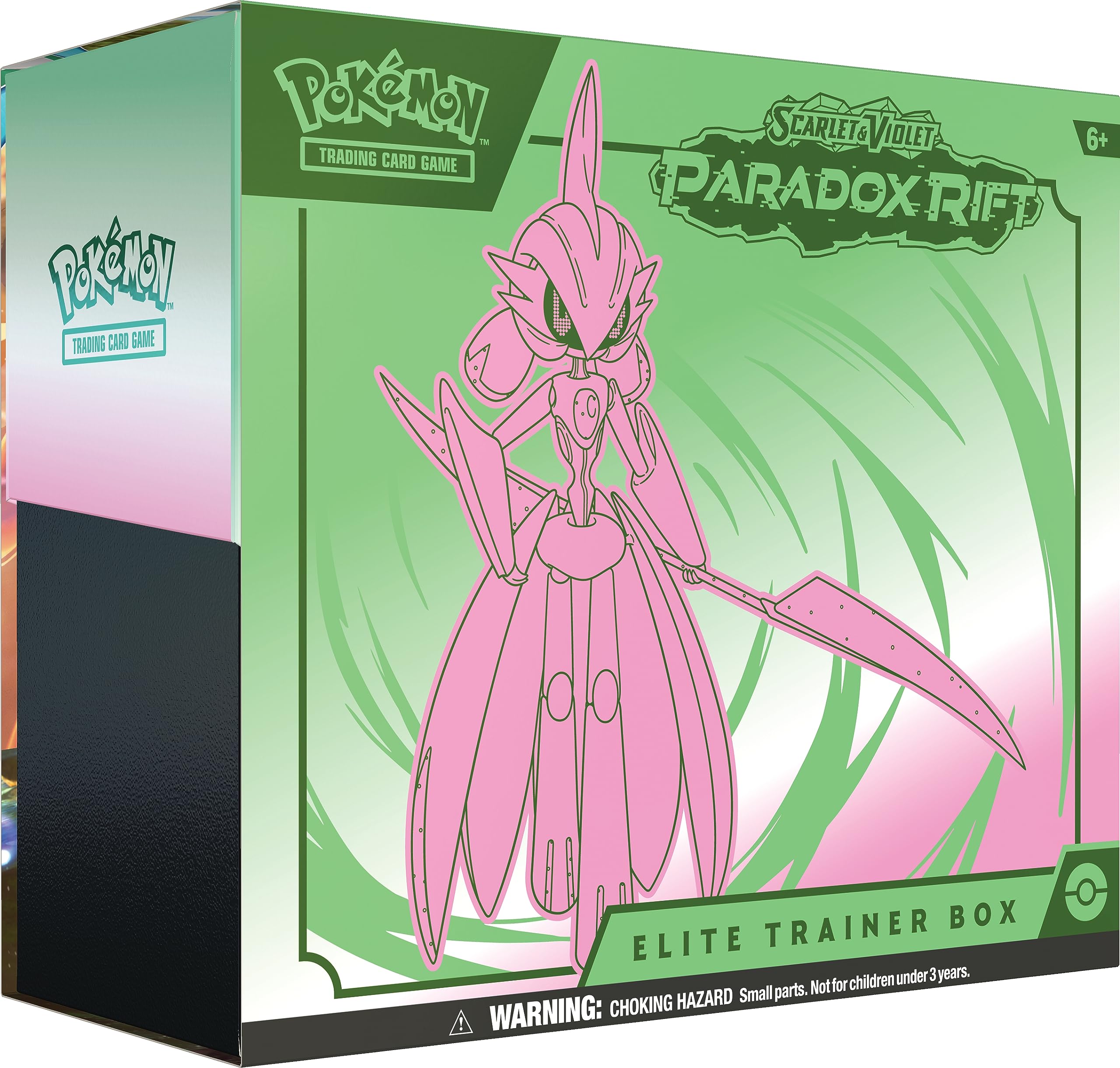 Pokemon Paradox Rift ETB foil promo Iron Valiant, ideal for collection and display