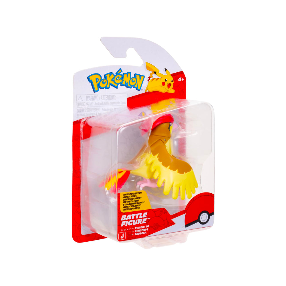 Pokémon Pidgeotto portable battle figure for on-the-go adventures.