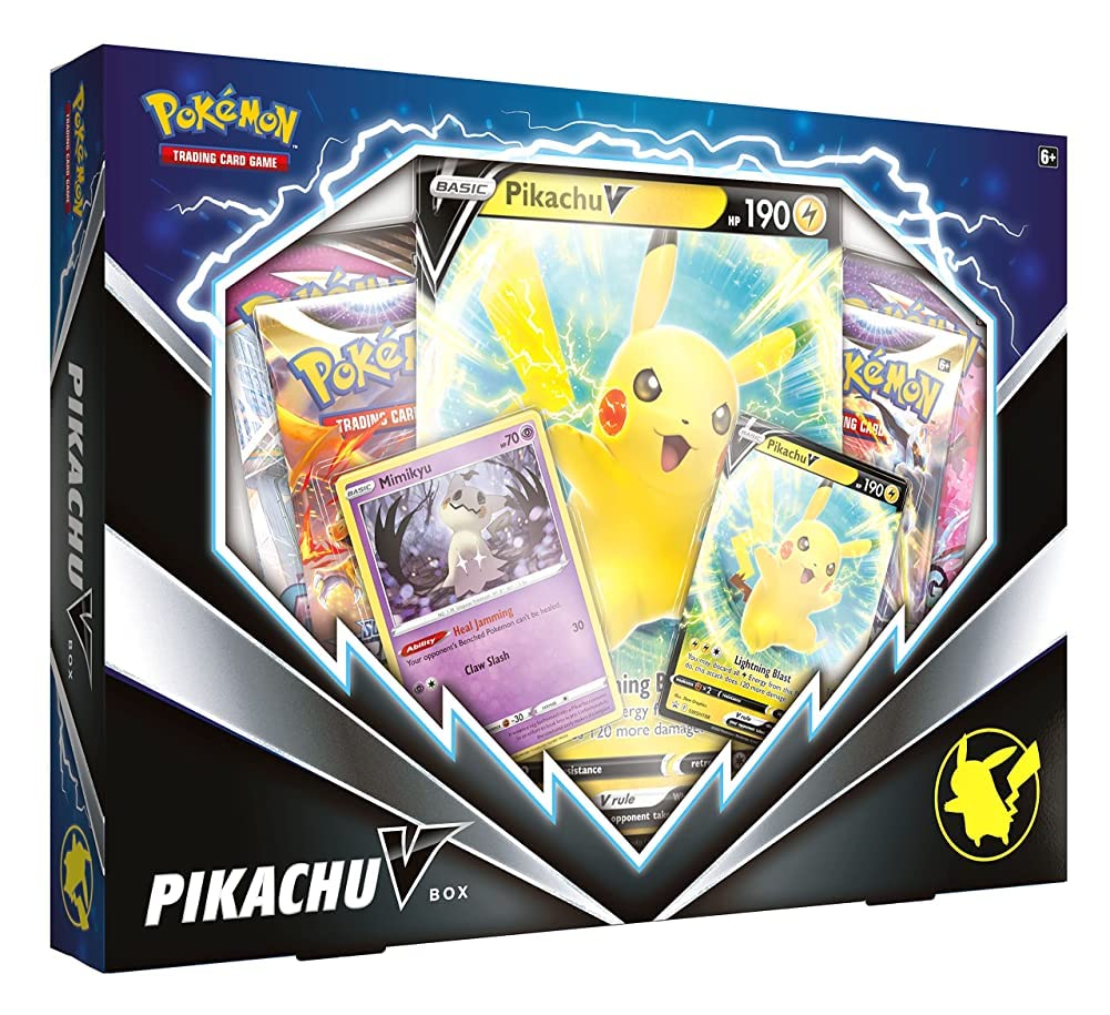 Pokemon Pikachu V foil promo card ready for battle and strategy.