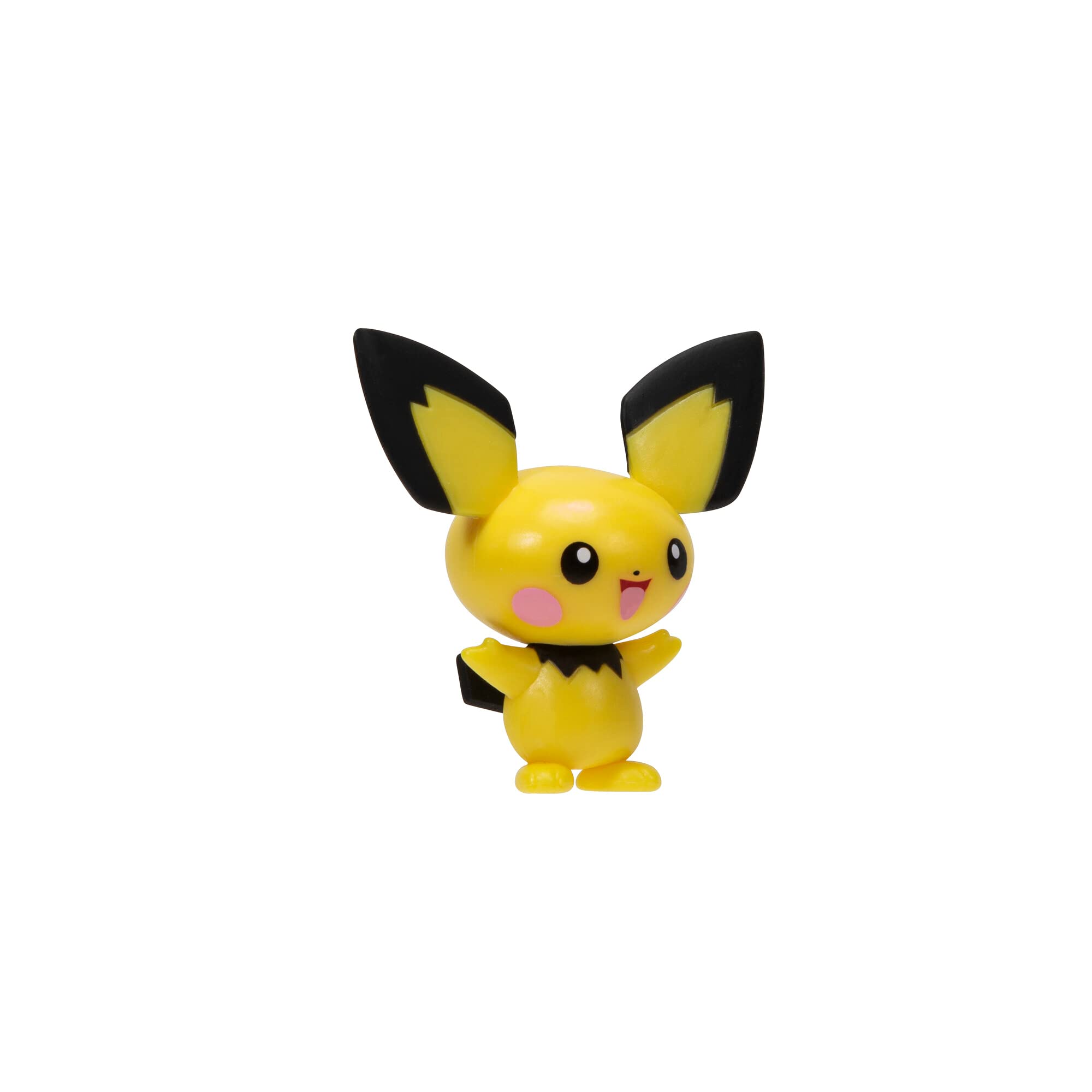 Pokémon PKW2659 Back clasp detail allows easy figure retrieval.