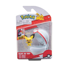 Pokémon PKW2659 Pichu 5cm figure for display or play.