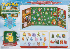 Pokémon PKW2689 sparkly-finish figures showcase seasonal charm for display.