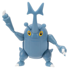 Front view of Scaraborn battle figure showing authentic Pokémon styling