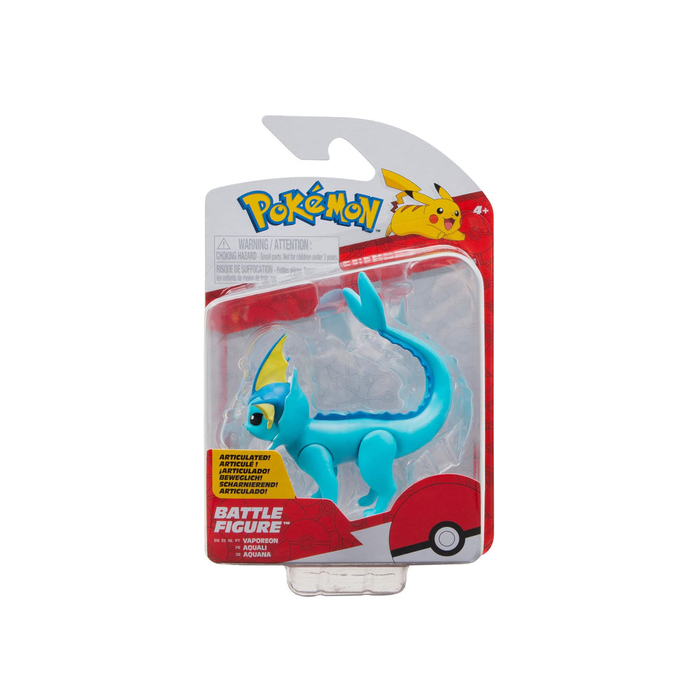Pokémon PKW3578 Aquana figure front view for display and collection.