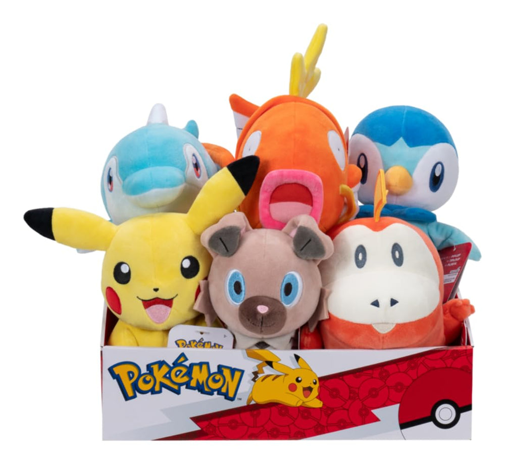 Pokemon PKW4145 Olini plush close-up, showcasing soft fabric and charming details.