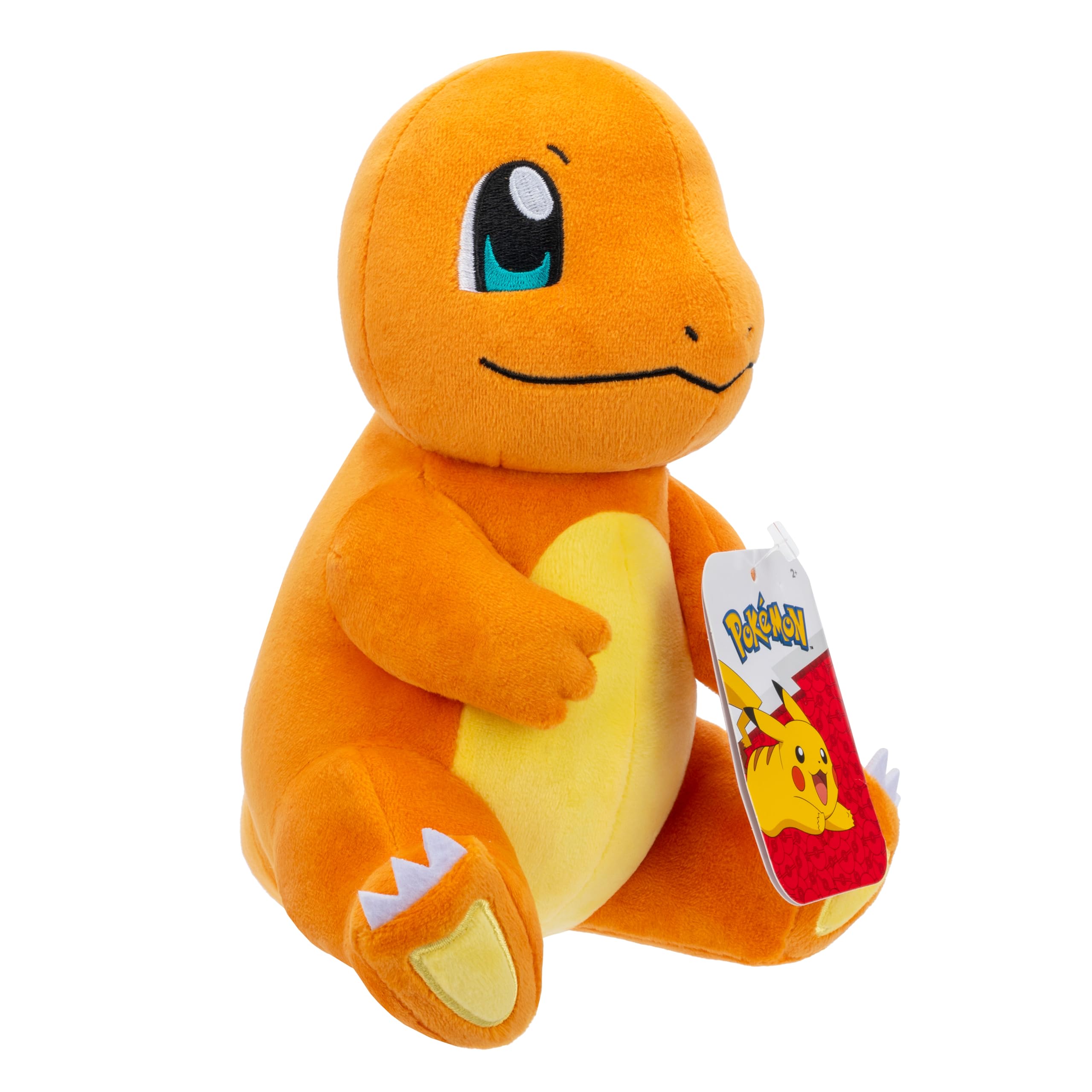 Pokemon Charmander plush 20 cm durability tag, kid-friendly build