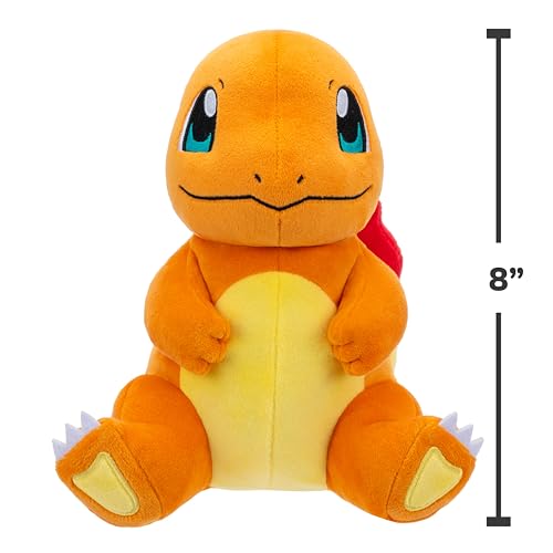 Pokemon Charmander plush 20 cm eye detail, expressive charm