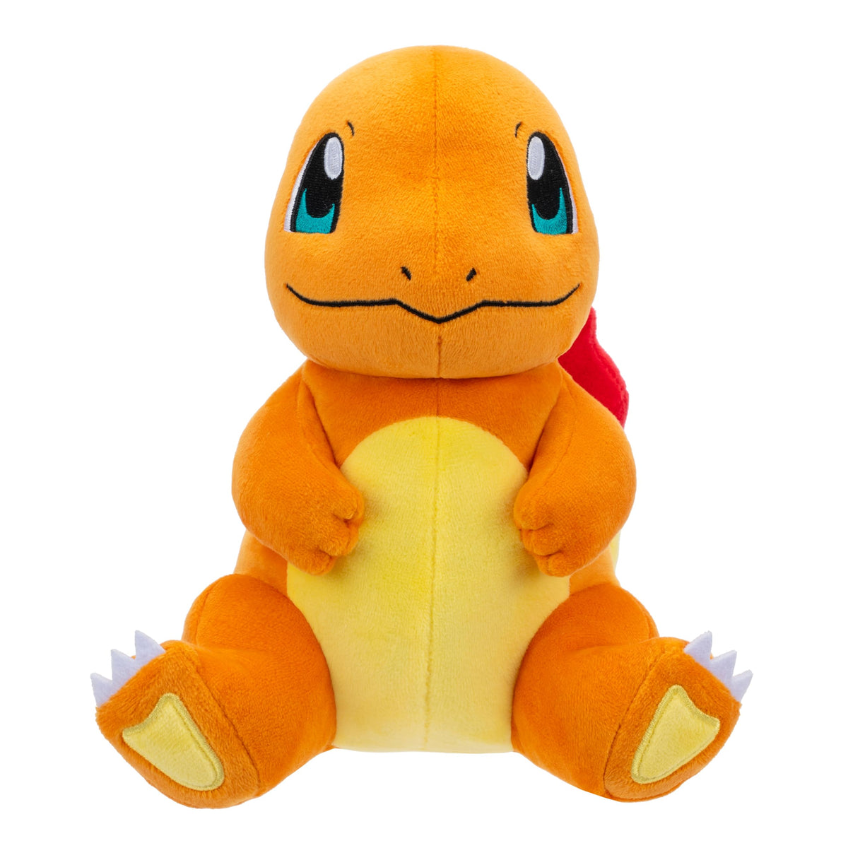 Pokemon Charmander plush 20 cm front view, soft and cuddly companion for kids