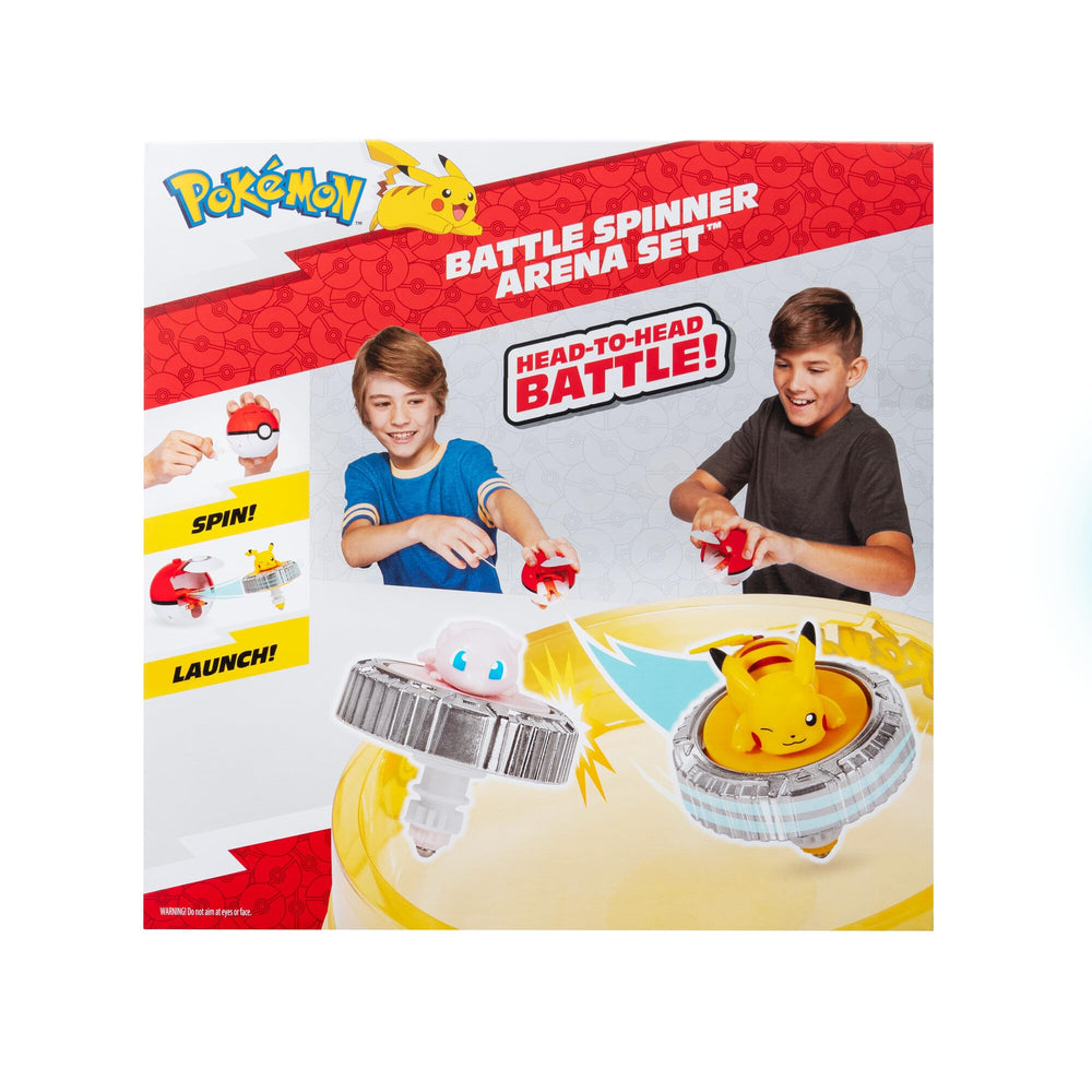 Close-up of Poké Ball Spinner Launcher showing authentic Pokémon design