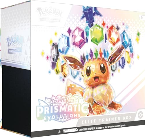 Pokémon Prismatic Evolutions ETB Eevee foil promo card as a standout collectible.