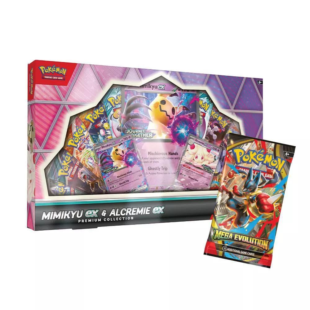 Pokemon Alcremie ex promo card with foil finish for collection and play