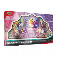 Pokemon Mimikyu ex promo card with foil finish for collection and play