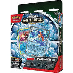 Pokémon Quaquaval Deluxe main-stat card, tracks key abilities during play.