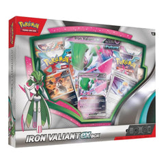 Pokemon Roaring Moon ex box promo card with oversized foil for collectors.