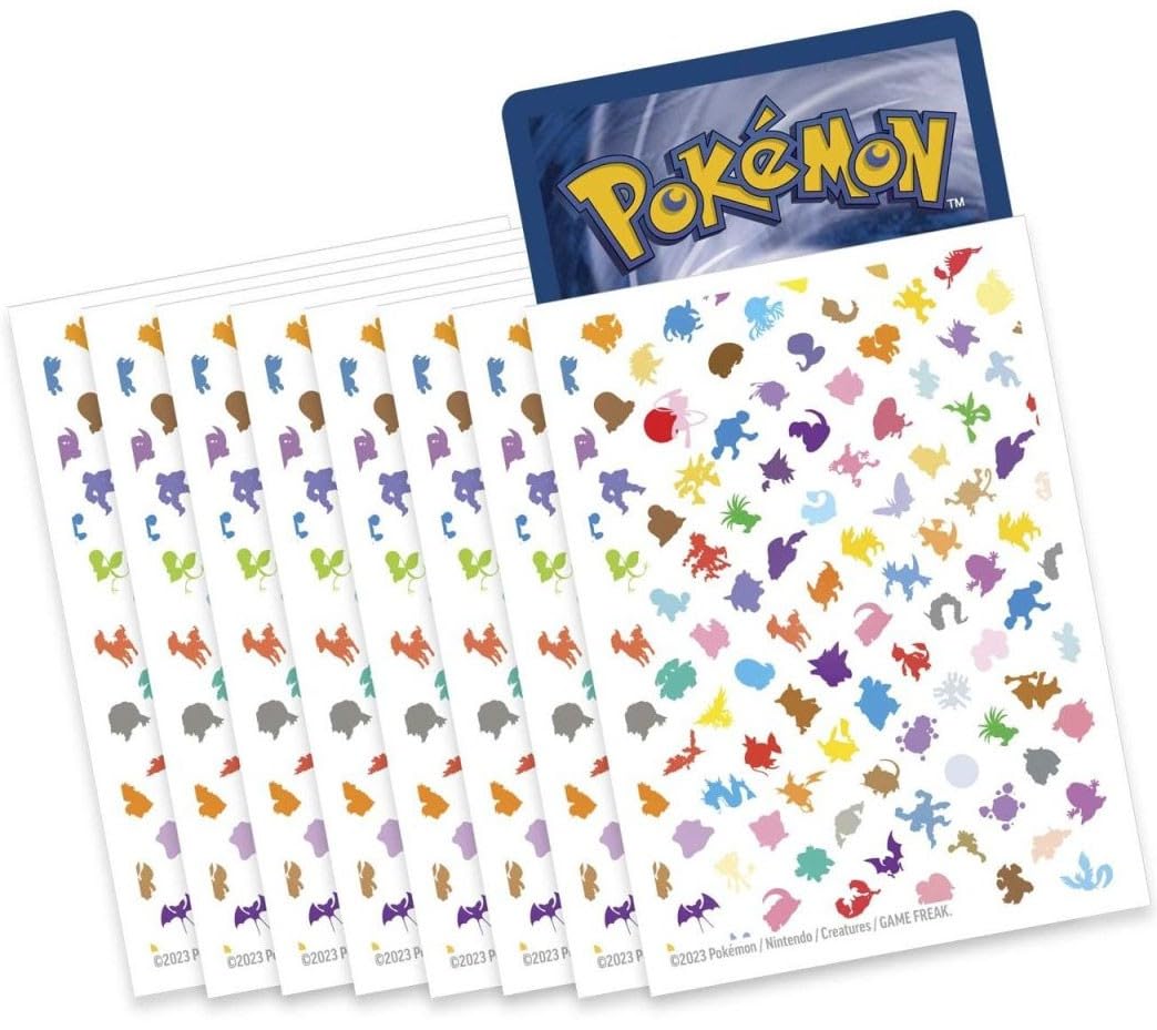 Pokémon Scarlet and Violet 151 card sleeves protect and organize your deck during play.