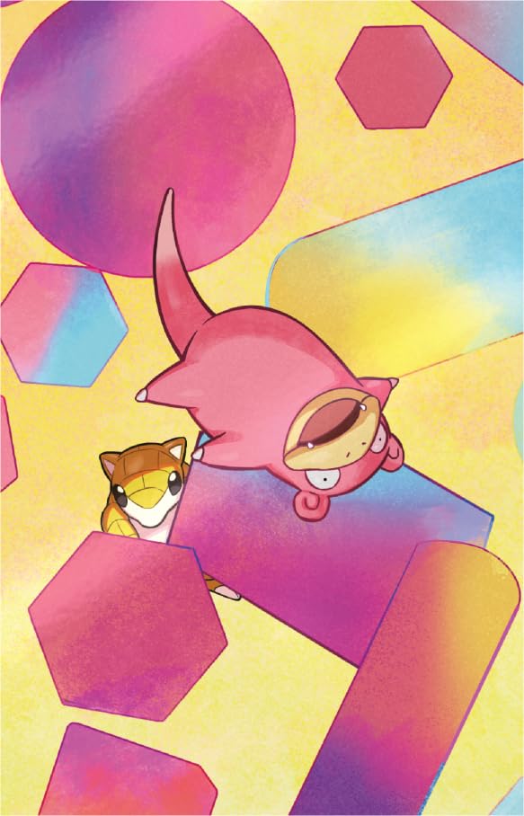 Pokémon Slowpoke art card from 151 Tin for collection and display