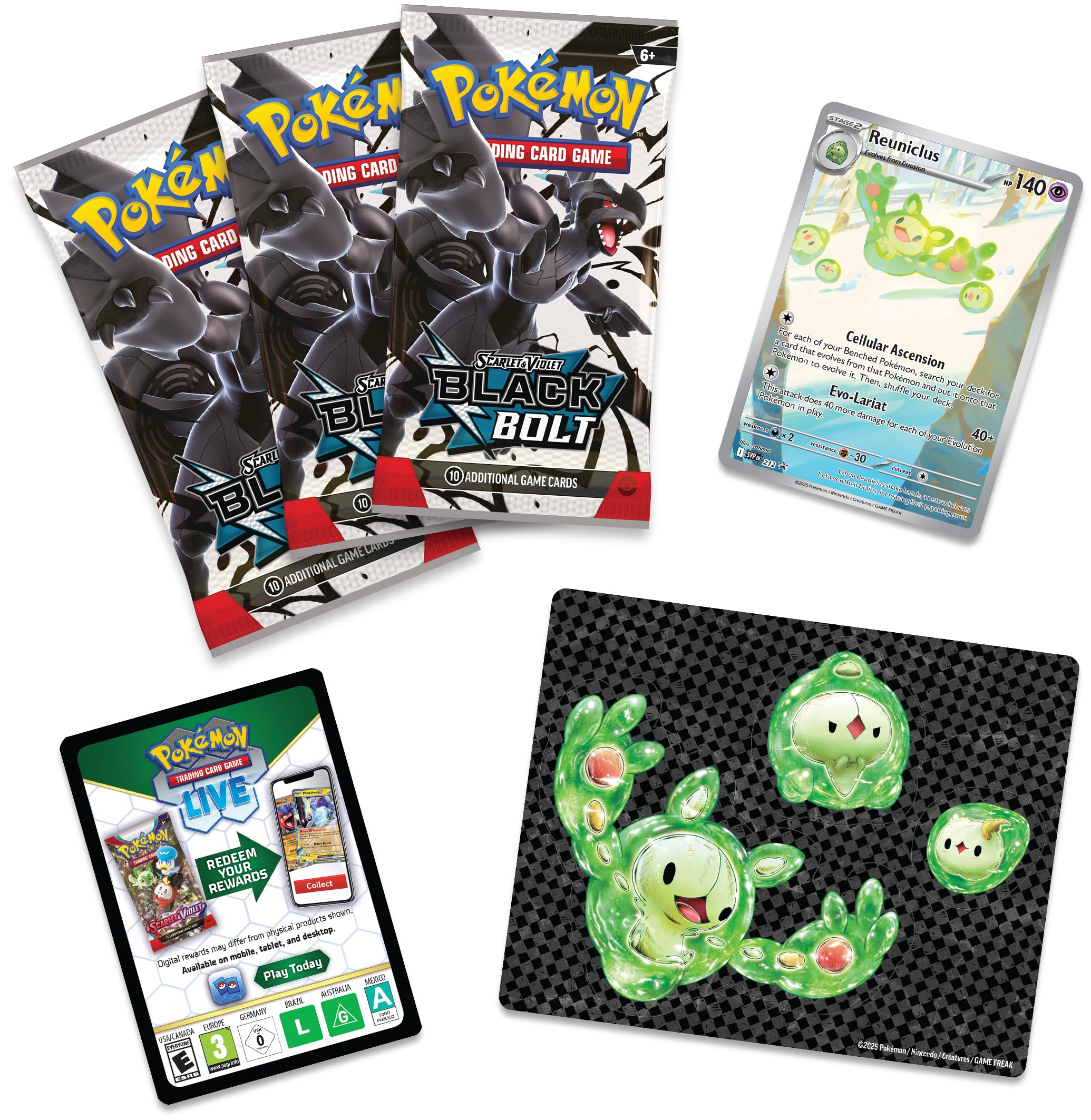 Pokémon Scarlet & Violet Black Bolt booster packs for expanding collection