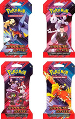 Pokémon Scarlet & Violet Destined Rivals collection display, perfect for fans.