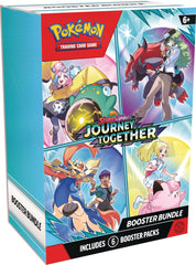 Pokemon Scarlet & Violet Journey Together booster bundle boosts your collection with six exciting packs.
