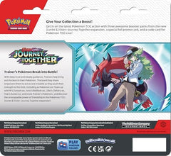 Opening Journey Together three-booster blister to expand your deck with new cards