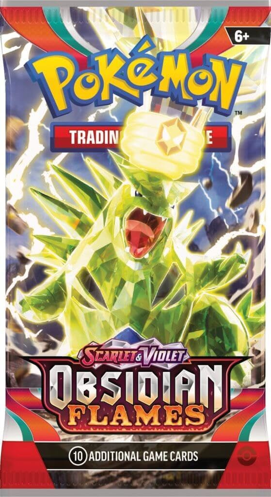 Pokémon Scarlet & Violet Obsidian Flames branding boosts shelf appeal for fans