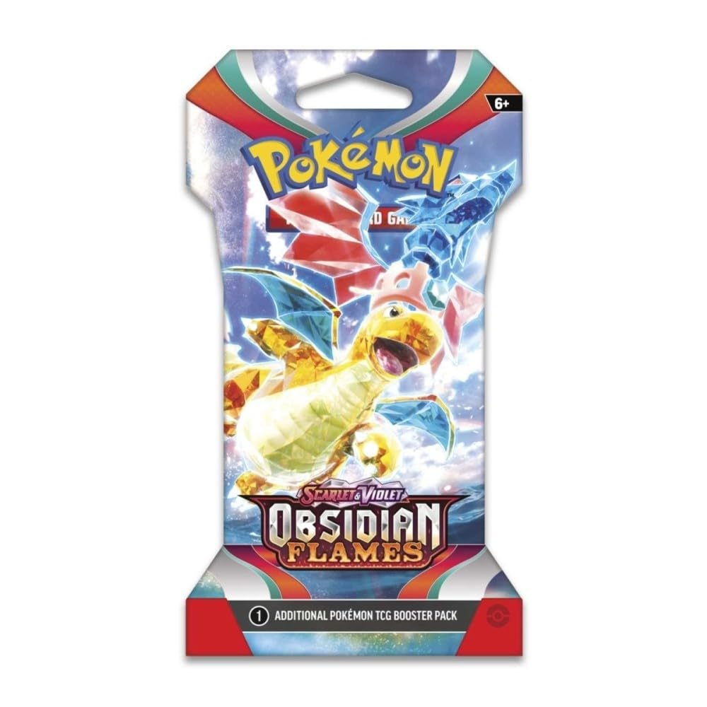 Pokémon Scarlet Violet Obsidian Flames card artwork hints at rare pulls.