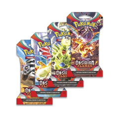 Pokémon Scarlet Violet Obsidian Flames sleeved boosters eight-pack for collectors.