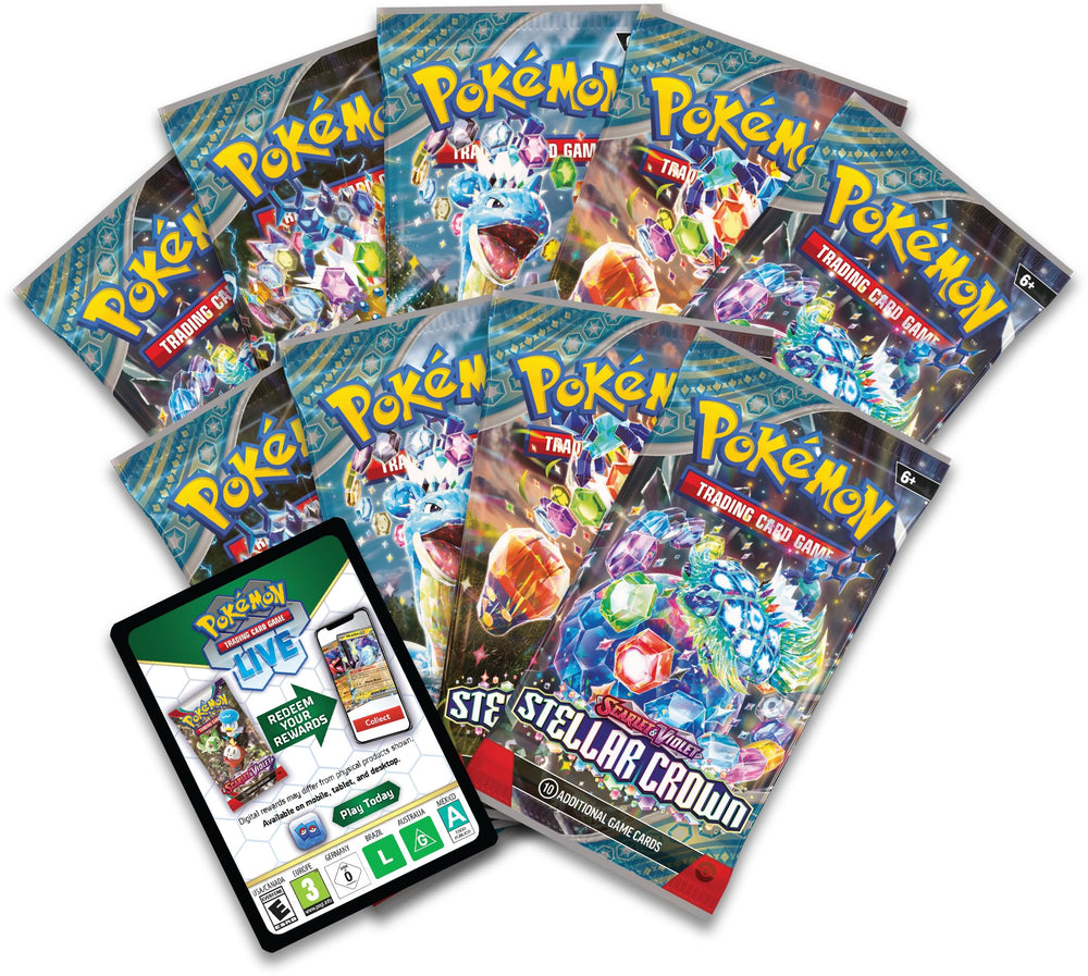 Pokemon Stellar Crown competition die for fair coin flips.