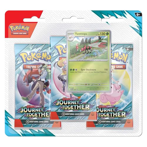 Scarlet & Violet booster packs showing potential rare cards.