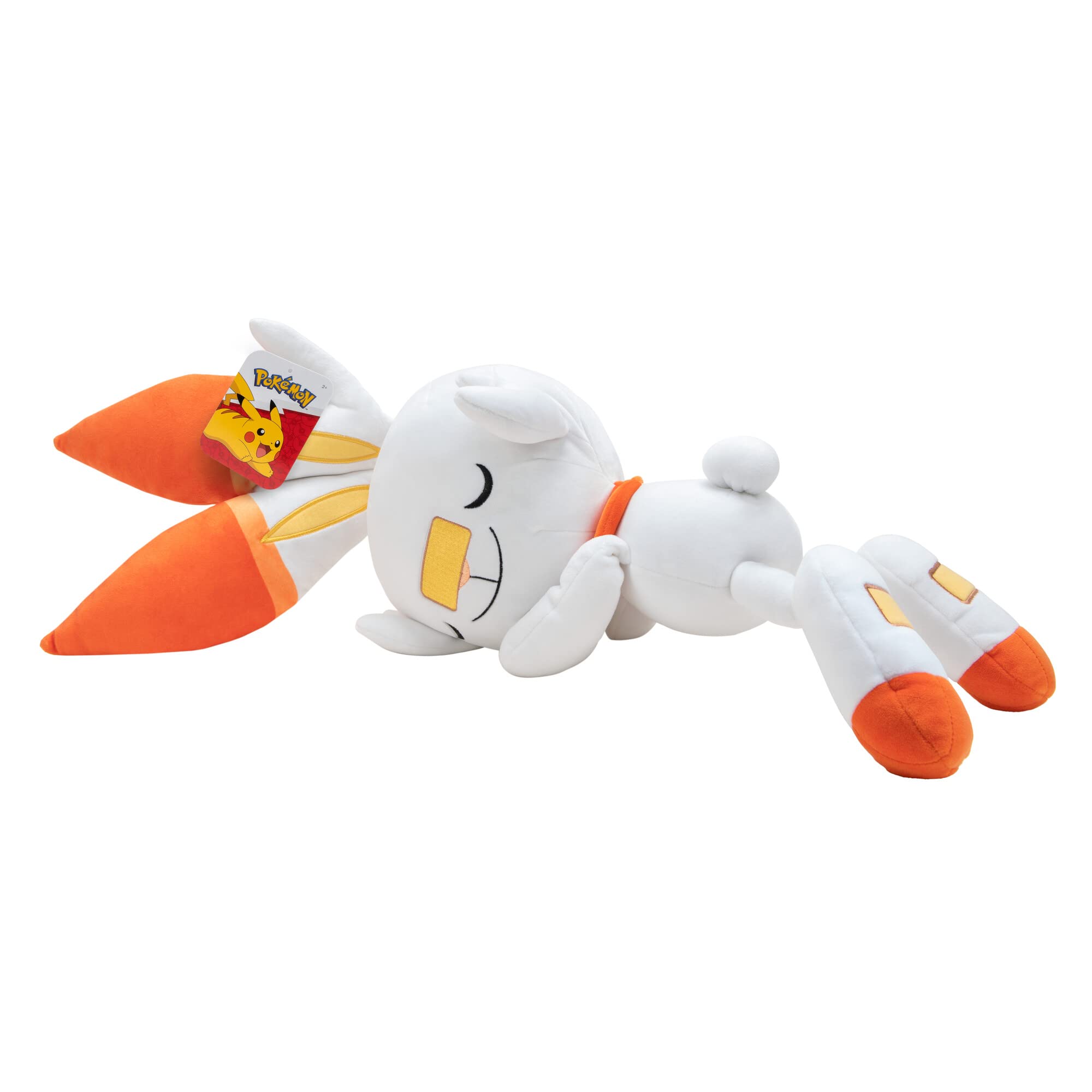 Pokemon Scorbunny travel companion plush suitable for car rides and trips