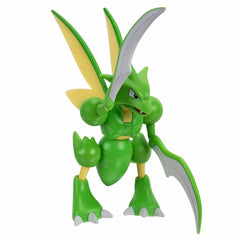 Pokémon Scyther 4.5-inch pose showcases articulation for dynamic play