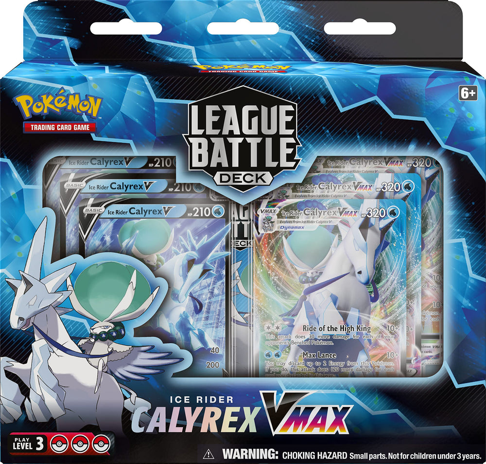Pokemon Shadow Rider Calyrex V foil card with bold artwork for collection
