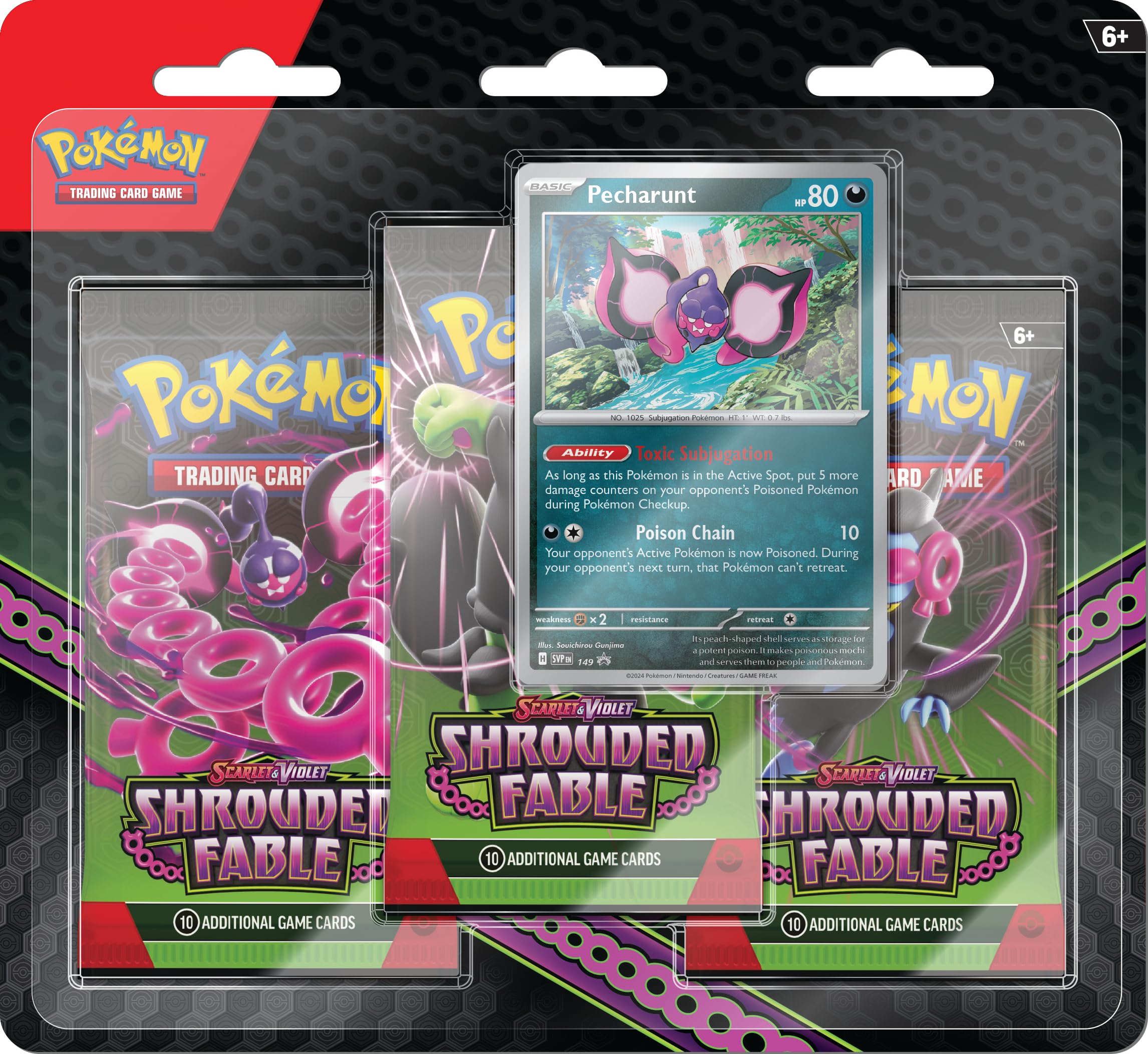 Pokémon Shrouded Fable foil promo featuring Percharunt for collectors and gameplay